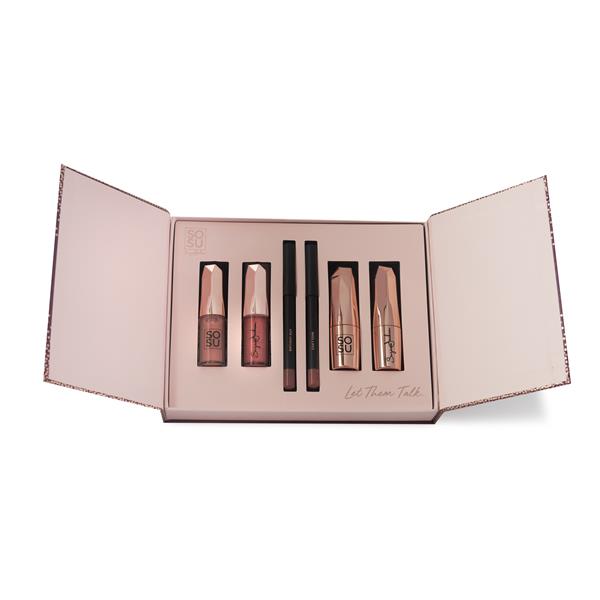 SOSU Let Them Talk Lip Collection Gift Set