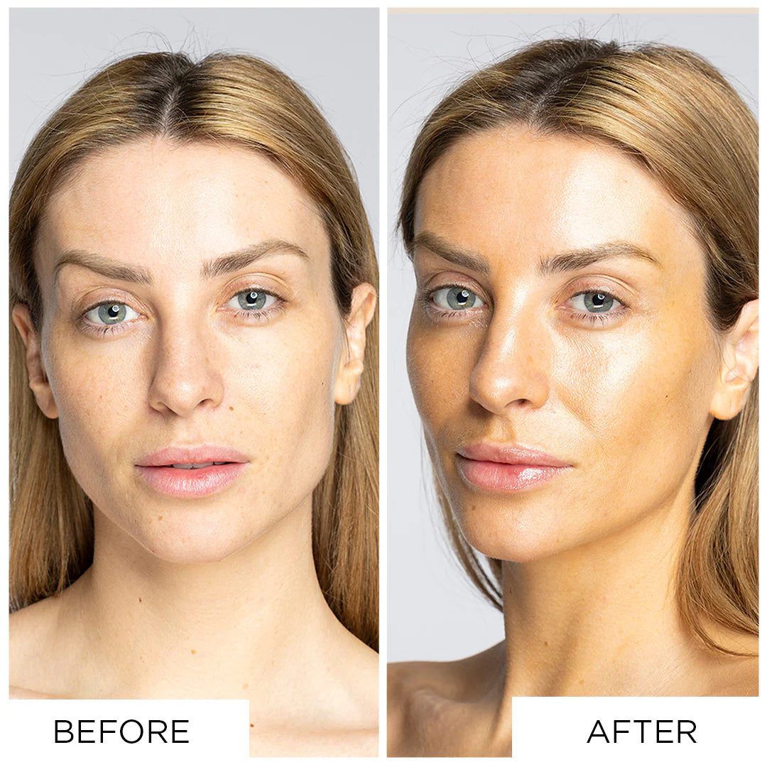 Sosu Radiance Base Skin Enhancer In Cosmic Sheen Before & Afters