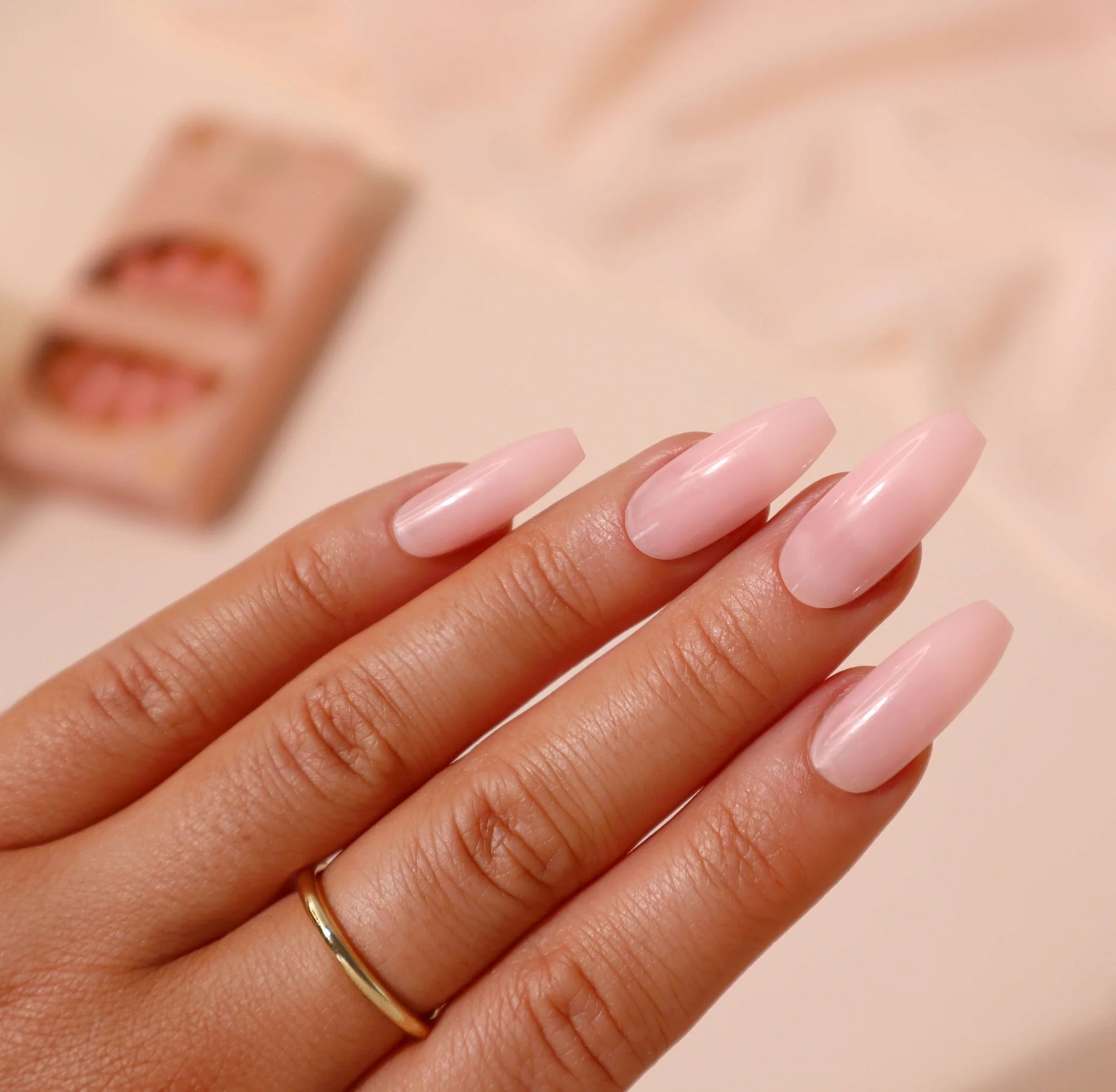 Sosu Salon Nails In Seconds Nude Desire Nude Pink False Nails