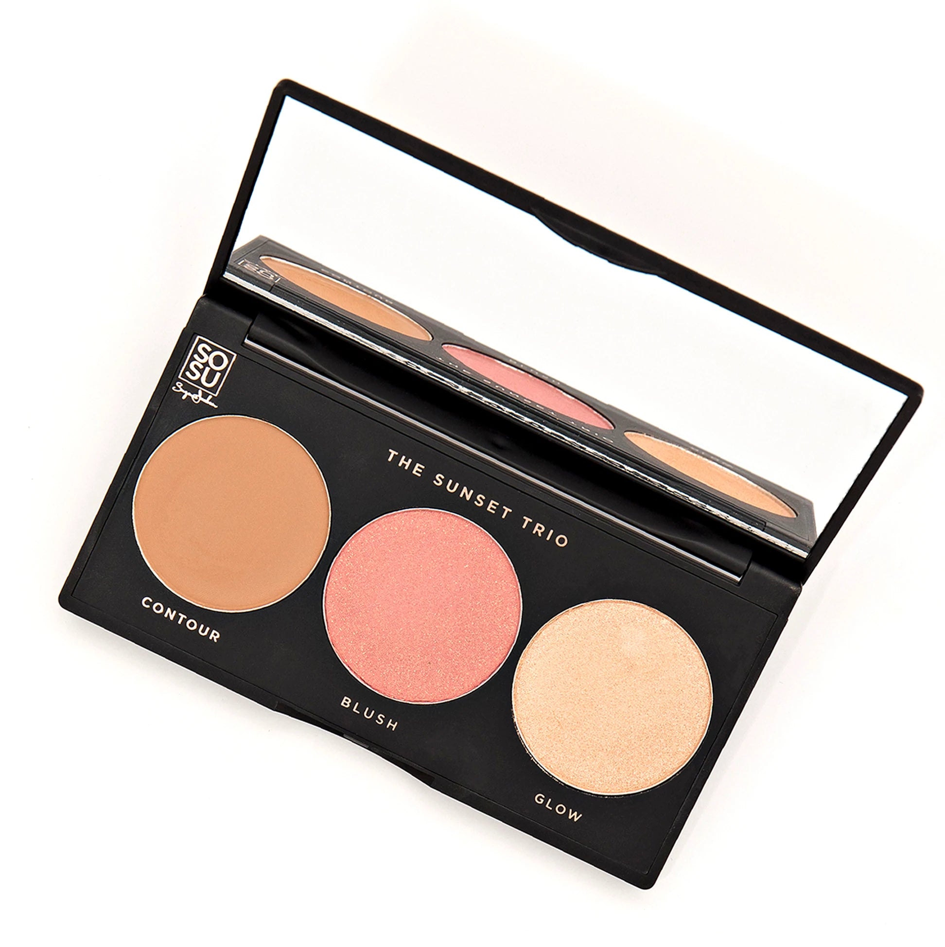 Sosu The Sunset Blush & Glow Palette Trio