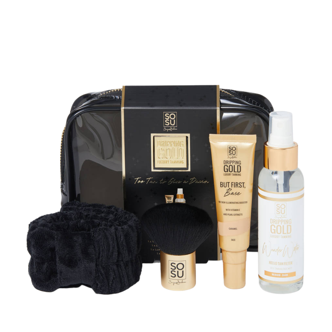 Sosu Too Tan To Give A Damn Tanning Gift Set