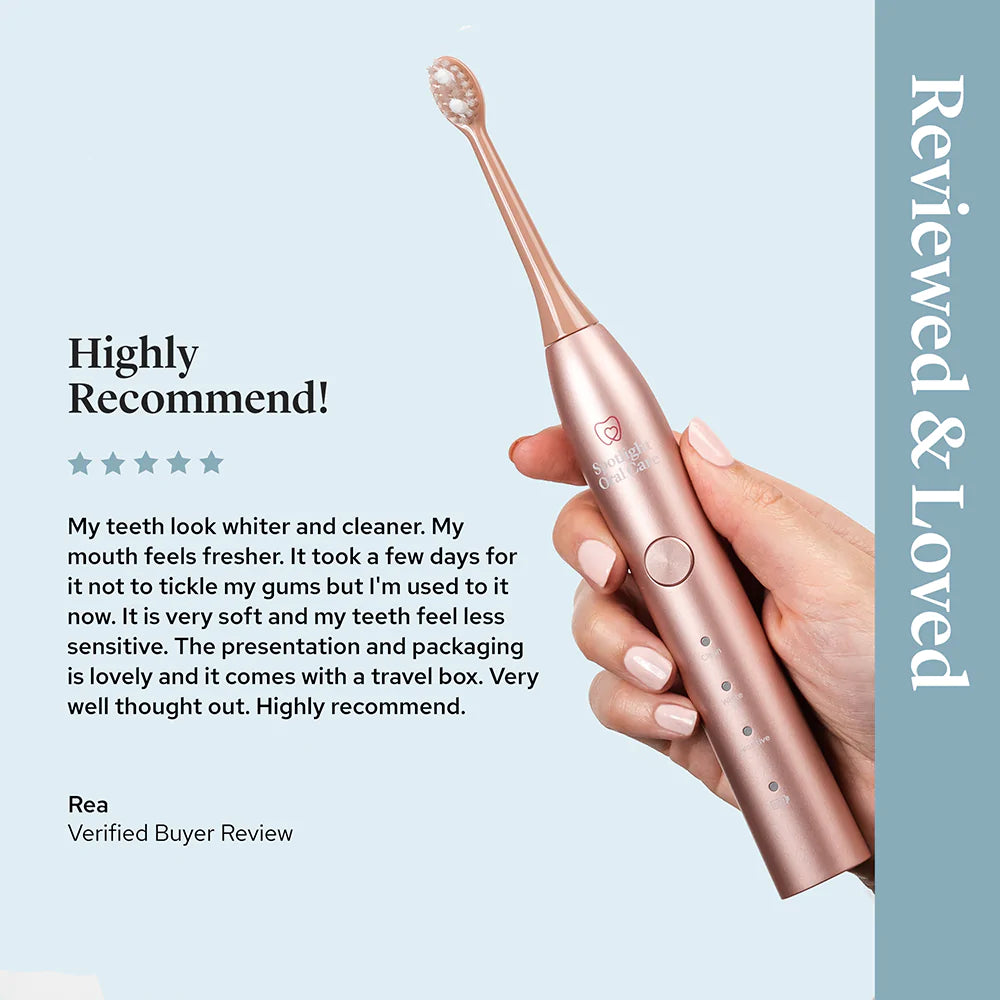 Spotlight Rose Gold Sonic Toothbrush Reviews