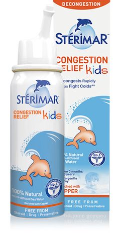 Sterimar Natural Congestion Relief Kids Spray - 50ml