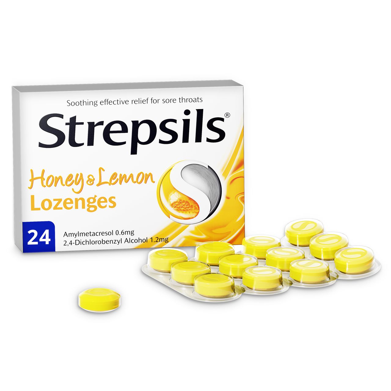 Strepsils Honey And Lemon Lozenges