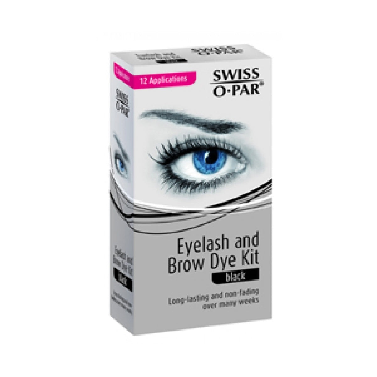 Swiss O.Par Eyebrow & Eyelash Dye Kit - Black