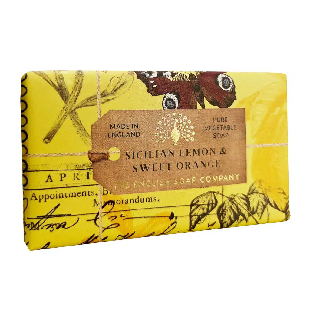 The English Soap Company Sicilian Lemon & Sweet Orange Soap Bar