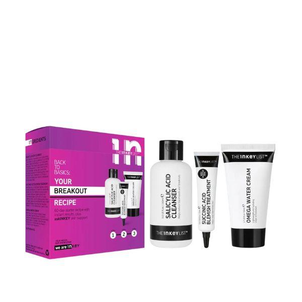 The Inkey List. Set The Inkey List Breakout Recipe Set - Oily Skin | BallybrackMedicalHall