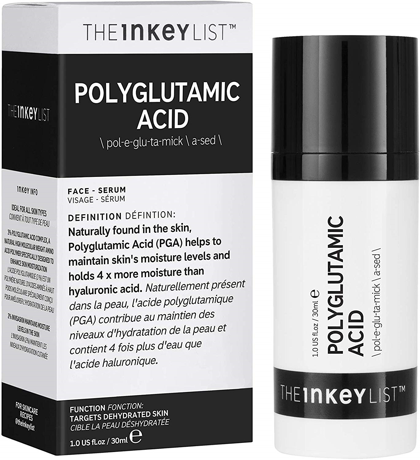 The Inkey List Polyglutamic Acid Face Serum - 30ml