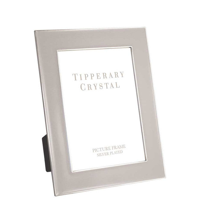 Tipperary Crystal Grey Frame With Silver Edging 4 x 6