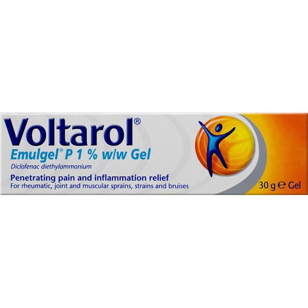Voltarol Emulgel 1% Anti-inflammatory Gel - 30g