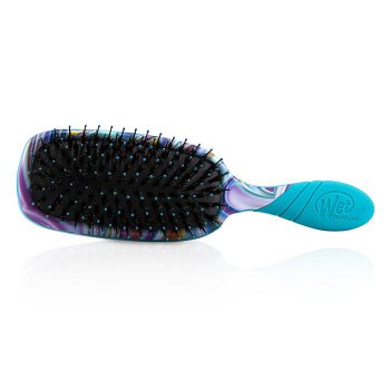 Wet Brush Pro Shine Enhancer Chromatic Teal Swirl Hair Brush